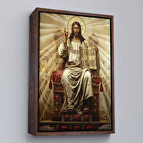 Altın Çerçeveli Hz İsa Tablosu, Long live Christ the King