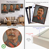 Beyaz Çerçeveli Joseph Stalin, Sovyet Sosyalist Cumhuriyetler Birliği Diktatörü Tablosu, SSCB