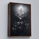 Kahverengi Çerçeveli Hıristiyanlığın Paganizme Karşı Zaferi, Michael Düşmüş Meleklerin Tümünü Dışlıyor Tablo