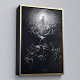 Siyah Çerçeveli Hıristiyanlığın Paganizme Karşı Zaferi, Michael Düşmüş Meleklerin Tümünü Dışlıyor Tablo