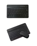 Bluetooth Klavye Mouse Seti Taşınabilir Wireless Bilgisayar Aksesuarı
