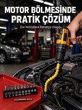 12 Parça Vidalama Uç Seti Akrobat Tasarım Dayanıklı Metal Yeni Nesil