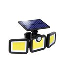 Solar Sensörlü LED Projektör Hareket Algılayıcılı Güneş Enerjili Bahçe Lambası Dış Mekan Aydınlatma