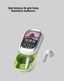 Kayar Kapak Tasarımlı Dokunmatik Ekranlı Kablosuz Bluetooth Kulaklık