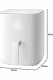 4L Airfryer Hazneli Hava Fritözü Yağsız Fritöz Taşınabilir Fırın İşlevi Gören Pratik