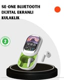 Kayar Kapaklı Şarj Kutusu Ve Dokunmatik Ekranlı Bluetooth Stereo Kulaklık