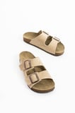 Mikanos Aryan Unisex Ortapedik Eva Taban Comfort Çift Bantlı Tokalı Günlük Rahat Sandalet Terlik