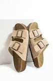 Mikanos Aryan Unisex Ortapedik Eva Taban Comfort Çift Bantlı Tokalı Günlük Rahat Sandalet Terlik