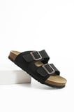 Mikanos Aryan Unisex Ortapedik Eva Taban Comfort Çift Bantlı Tokalı Günlük Rahat Sandalet Terlik