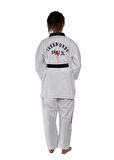 HAŞADO FİTİLLİ SİYAH YAKA TAEKWONDO ELBİSESİ