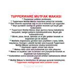 Tupperware U-SERİSİ MUTFAK MAKASI ÇOK AMAÇLI MUTFAK MAKASI HSGL