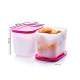 Tupperware ALASKA SET 2 x 1.1 Lt Buzluk dondurucu Saklama Kabı HSGL
