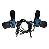 HSGL BİSİKLET GÖSTERGELİ MAVİ VİTES KOLU