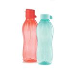 Tupperware EKO ŞİŞE 500 ML 2'Lİ VİDALI-KOLAY KAPAK MATARA SULUK HSGL