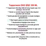 Tupperware EKO ŞİŞE 350 ML ASLAN MATARA VE SULUK ECO WATER BOTTLE HSGL