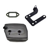 Hsgl Motorlu Testere Husqvarna 61/268/272 Egzozu Contası Destek Sacı Set