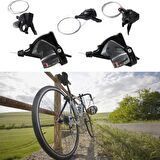 Hsgl Bisiklet microSHIFT TS-38-8  3x8 vites kolu Shimano mod