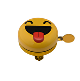 Hsgl Bisiklet Sarı Yüksek Sesli Metal Emoji P Gülüçük Yüz Zil Bisiklet Aksesuar İkaz Zil146