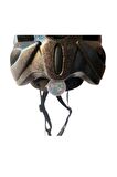 Bisiklet Kask Vernıon Siyah Mavi Flaşörlü Beden L 57-62 Bisiklet Koruyucu Kask
