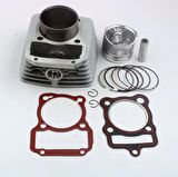 Hsgl Motorsiklet Drıft MH 150 Silindir 62mm  Piston ATG Sekman Conta Takım 51014