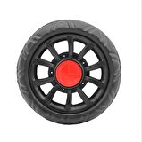Hsgl Puset Bebek Pazar Arabası teker 6 inç 8mm DT Eva PST101