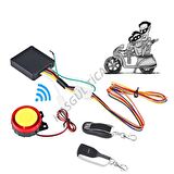Hsgl Motorsiklet Alarm Seti 120db Uzaktan Çalıştırma  anti-hırsızlık motosiklet bisiklet su geçirmez araba parçaları uzaktan başlangıç kiti için araba 