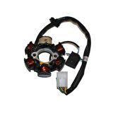 Hsgl Motorsiklet Cub Sfc Ft 110   6 lı  5 Çıkışlı  Statör  KN72005