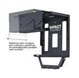  Hsgl Bisiklet Askısı Siyah BIKE DOCK Bisiklet Duvar Standı Açı ve Genişlik Ayarlı BTS 306