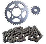 Hsgl Motorsiklet Drıft 15T /38T 428 X 116L ön arka dişli zincir set 54720