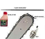 Hsgl Motorlu Testere Homalite Uyumlu 3/25 33 Diş Kılavuz 2T yağ Buji Eğe Set Homalite 250 252 290 300 340c 385 Modellere uyumlu