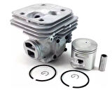 HSGL Husqvarna 365 372 X-TORQ Uyumlu 50 mm Silindir Piston Seti  Yuvarlak Boğaz