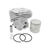 HSGL Husqvarna 365 372 X-TORQ Uyumlu 50 mm Silindir Piston Seti  Yuvarlak Boğaz