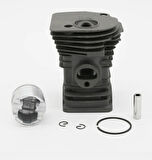 HSGL Husqvarna 340 Uyumlu 40 mm Silindir Piston Seti  Motorlu Testere Yedek Parça
