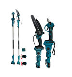 HSGL Akülü Budama Makası Testere Seti – 21V Şarjlı Bahçe Budama Makinesi, Yüksek Kesim Gücü, 2 Akülü Set (Ağaç, Asma, Zeytin, Meyve Dalı Kesme)