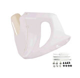 HSGL Motosiklet Motor Alt Rüzgarlık Beyaz  CG Uyumlu Dayanıklı Alt Koruma Parçası