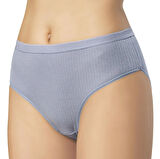 3’lü Paket Fitilli Yüksek Bel Pamuklu Külot – Soft Renklerde, Rahat Kesim