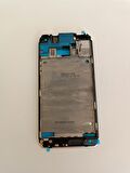 HTC One M7 Orta Kasa Ön Kapak Gümüş