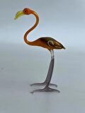 El Yapımı Murano Cam Flamingo Biblo A33-02