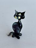 El Yapımı Murano Cam Kedi Biblo A48-03