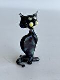 El Yapımı Murano Cam Kedi Biblo A48-03