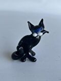 El Yapımı Murano Cam Kedi Biblo A85-01