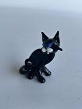 El Yapımı Murano Cam Kedi Biblo A85-01