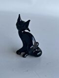 El Yapımı Murano Cam Kedi Biblo A85-01