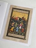 Toplumda İşbirliği Adlı El Yapımı Minyatür Resim  27,5x17 cm
