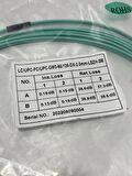 LC - FC Fiber Optik Patch Kablo 2mm 3 Metre (LC/UPC-FC/UPC-OM3-50/125-DX-2.0MM-LSZH-3M)