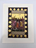 İşkence Temalı El Yapımı Minyatür Resim 28x18 cm