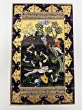 Doğada Kamuflaj Adlı El Yapımı Minyatür Resim 29,5x18,5 cm