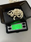 Kesme Fildişi Tesbih 12,20 Gram - Koleksiyonluk Fil Dişi Tespih
