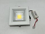 Global K2 KDL-321 Cob Ledli Kare Tavan Lambası 10W 3200K