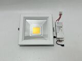 Global K2 KDL-322 Cob Ledli Kare Tavan Lambası 20W 3200K